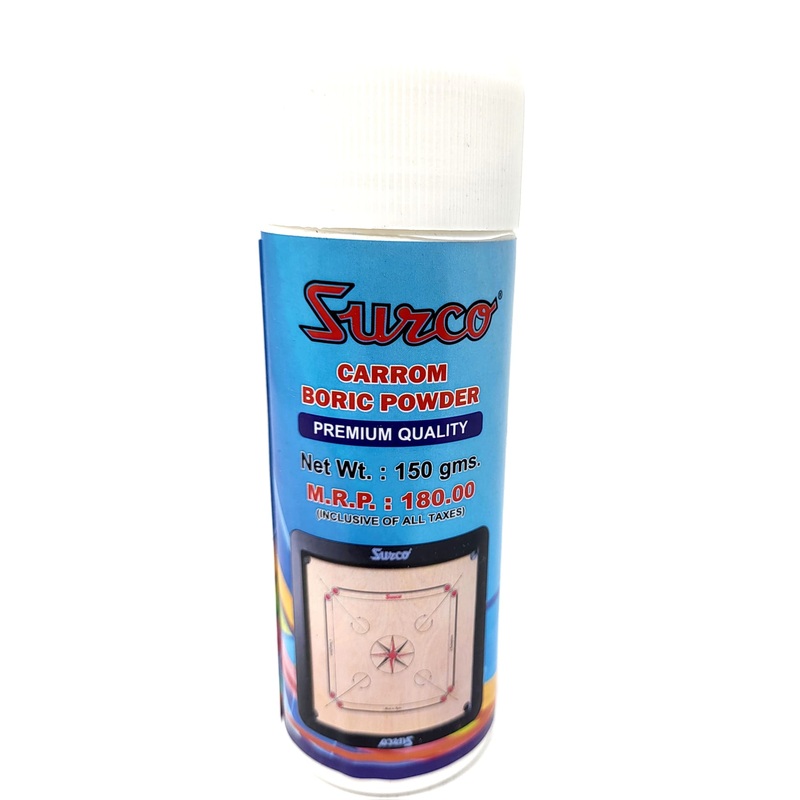 Surco Carrom Board Boric Powder 150 gms.