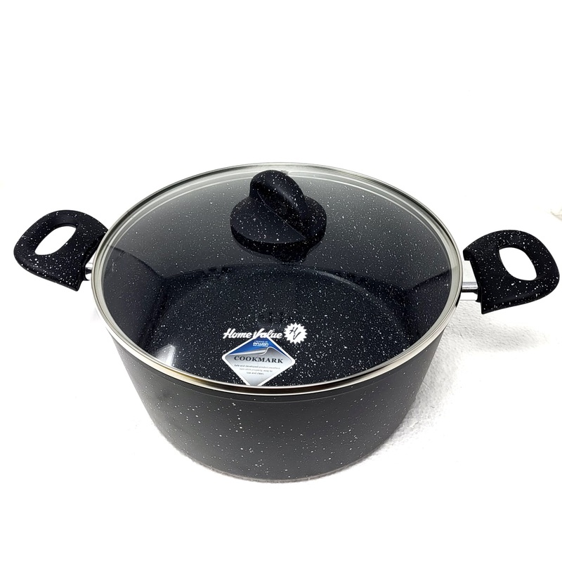 Tabakh 6QT Marble Non-Stick Forged Sauce Pot