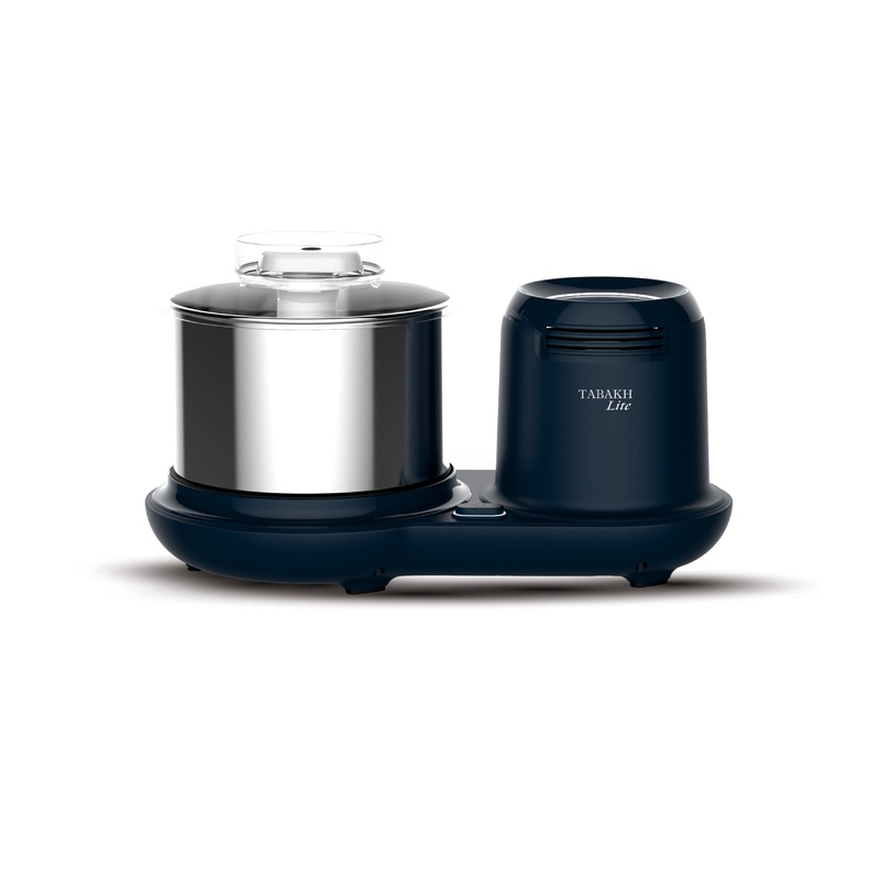 TABAKH Lite 1.5 Liter Stone Wet Grinder with Coconut Scraper, 110V - Open Box