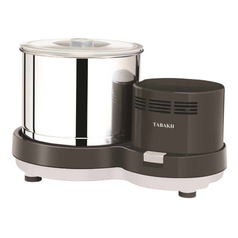 Tabakh Max 2 Liters Stone Wet Grinder 110 Volts, Atta Kneader & Coconut Scraper Included - Open Box
