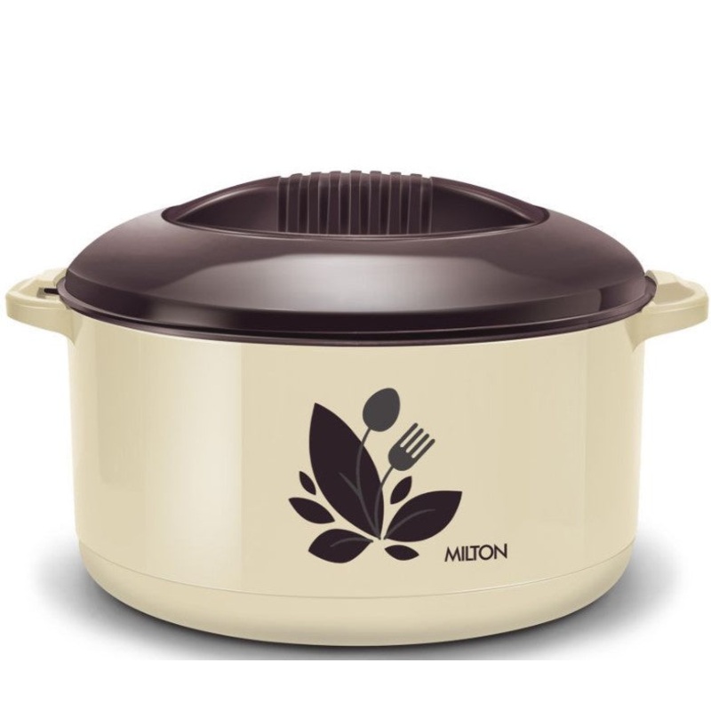 MILTON Orchid 17500 Inner Steel Casserole| PU Insulated | BPA Free |Odour Proof | Food Grade | Easy to Carry | Easy to Store | Ideal for Chapatti | Roti | Curd Maker