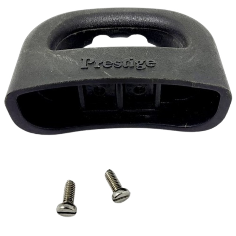 Prestige Auxiliary Handle Senior Stainless Steel Deluxe Alpha With Two Screws