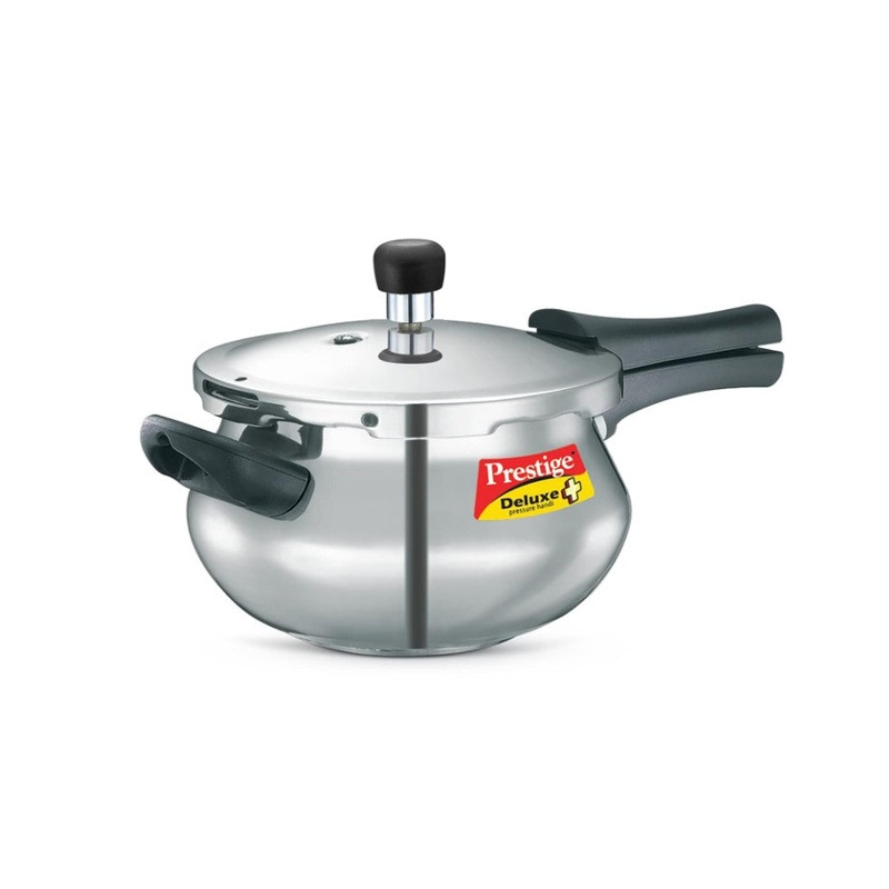 Prestige Deluxe Plus 3 Liter Aluminum Mini Pressure Handi Induction Base