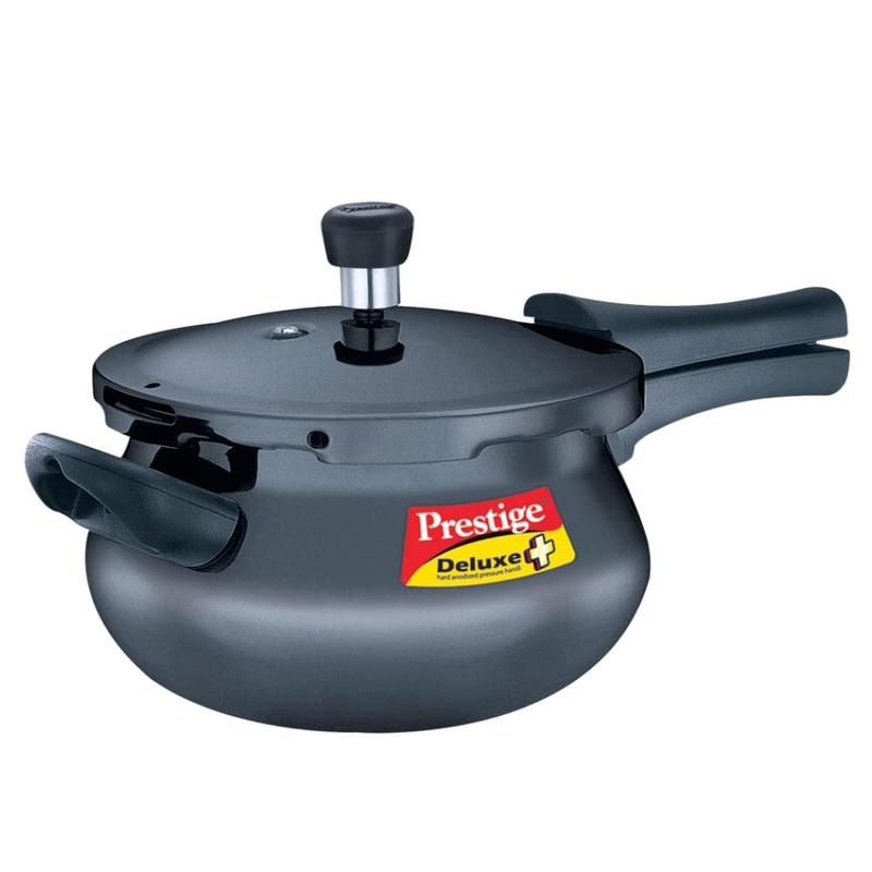 Prestige Deluxe Plus Hard Anodized Aluminium Junior Handi 5 Liter