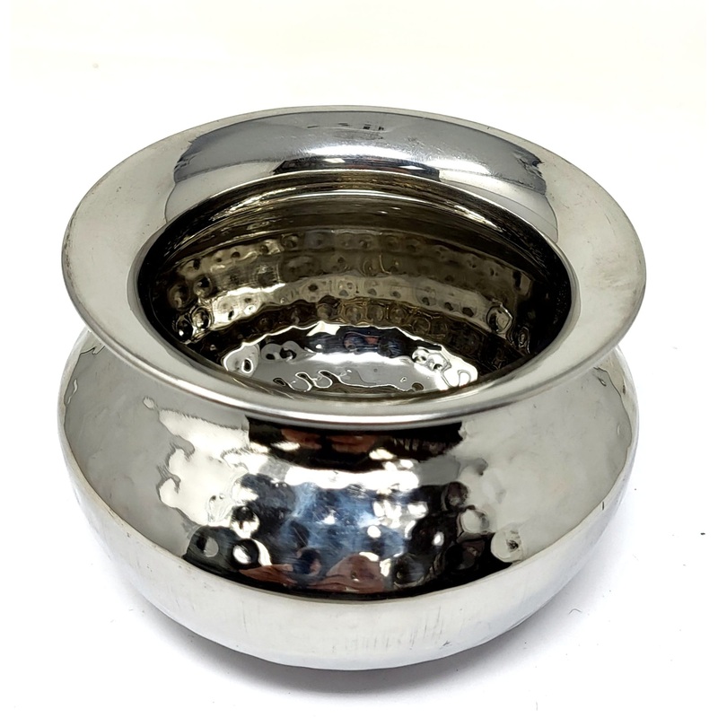 Tabakh Punjabi Style Handi Stainless Steel Size 2
