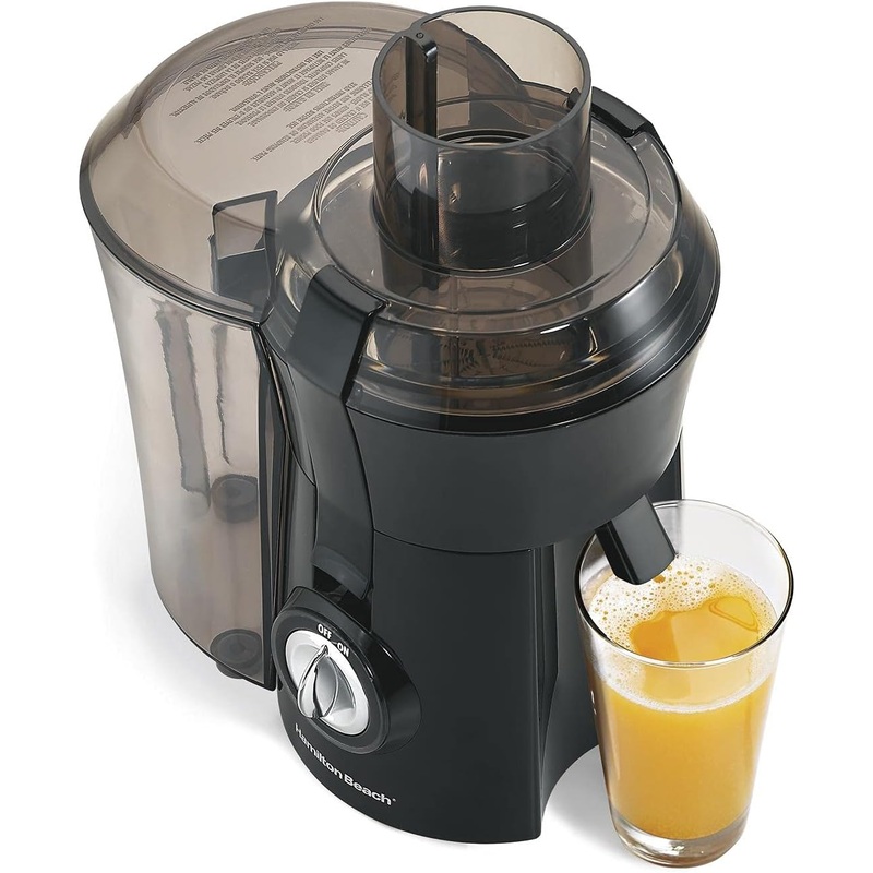 Hamilton Beach 67601 Big Mouth Juice Extractor, Black