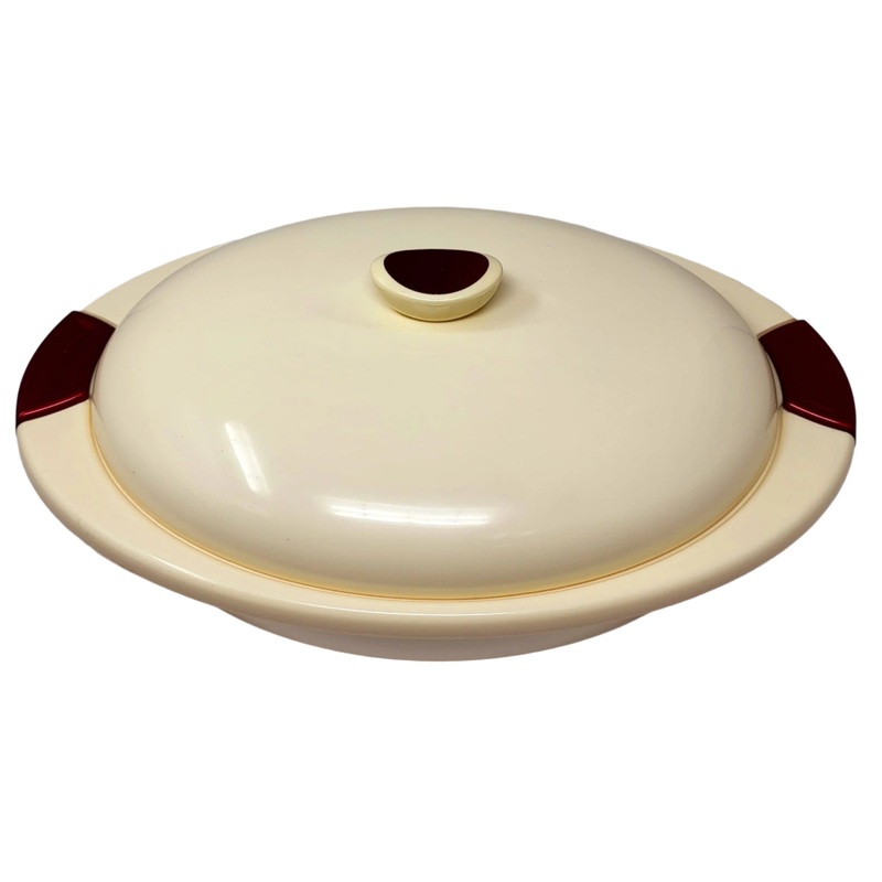 INDIT Oval Glass 2400ML Food Serve