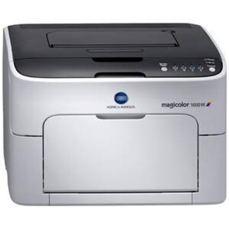 Konica Minolta A03402INT Magicolor 1600W Laser Printer for 220-240 Volts