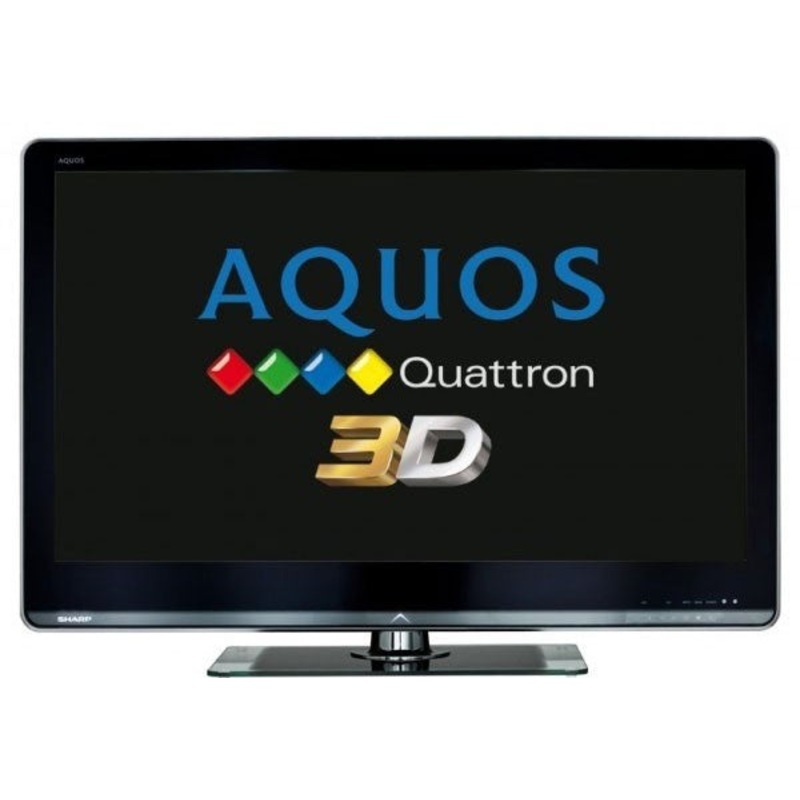 Sharp LC-40LE830M 40'' Multi System Full HD 1080p 3D LED TV for 110-240 Volts