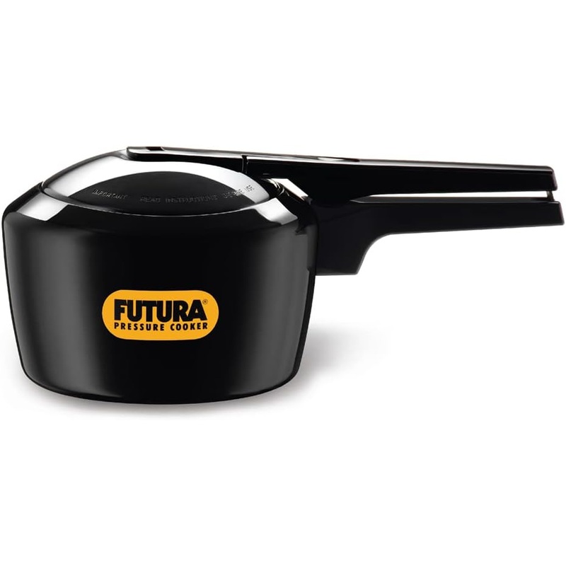 Hawkins Futura Hard Anodized Aluminum Pressure Cooker 2 Liter