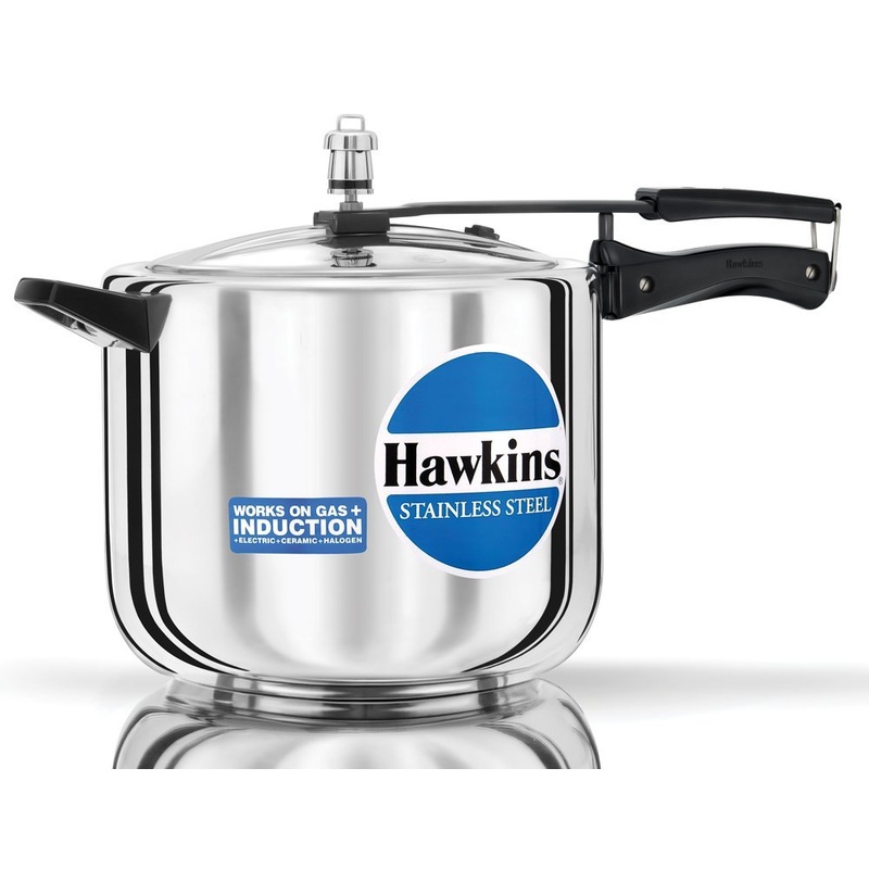 Hawkins HSS10 Stainless Steel Pressure Cooker 10 Liter