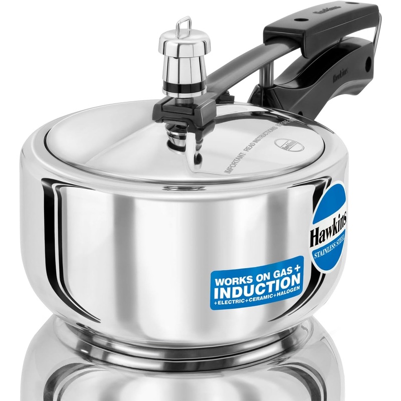Hawkins HSS20 Stainless Steel Pressure Cooker 2 Liter
