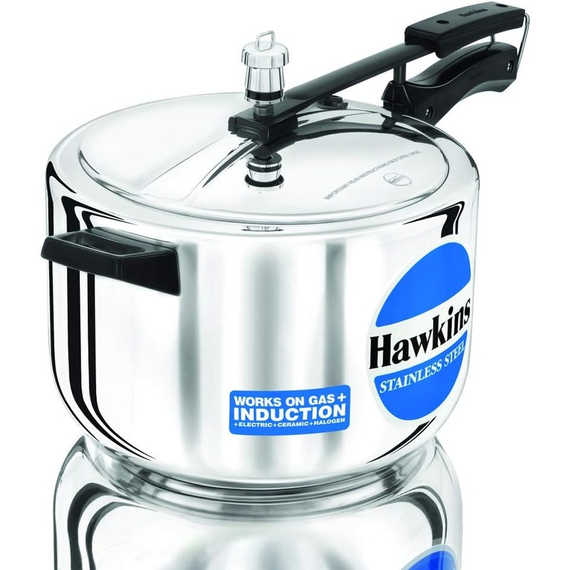 Hawkins HSS80 Stainless Steel Pressure Cooker 8 Liter