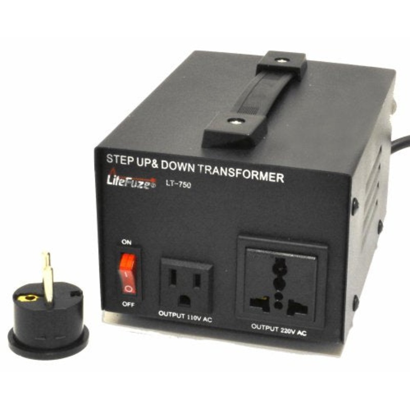 LiteFuze 750 Watts Heavy Duty Voltage Transformer Converter LT-750