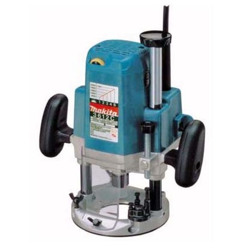 Makita 3612C 3-1/4 HP Plunge Router for 220-240 Volts