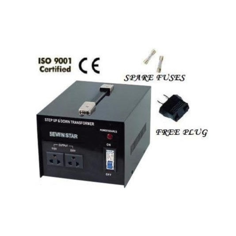 Seven Star ST-2000 Voltage Transformer Converter Step Up / Down 2000 Watts 110/220V