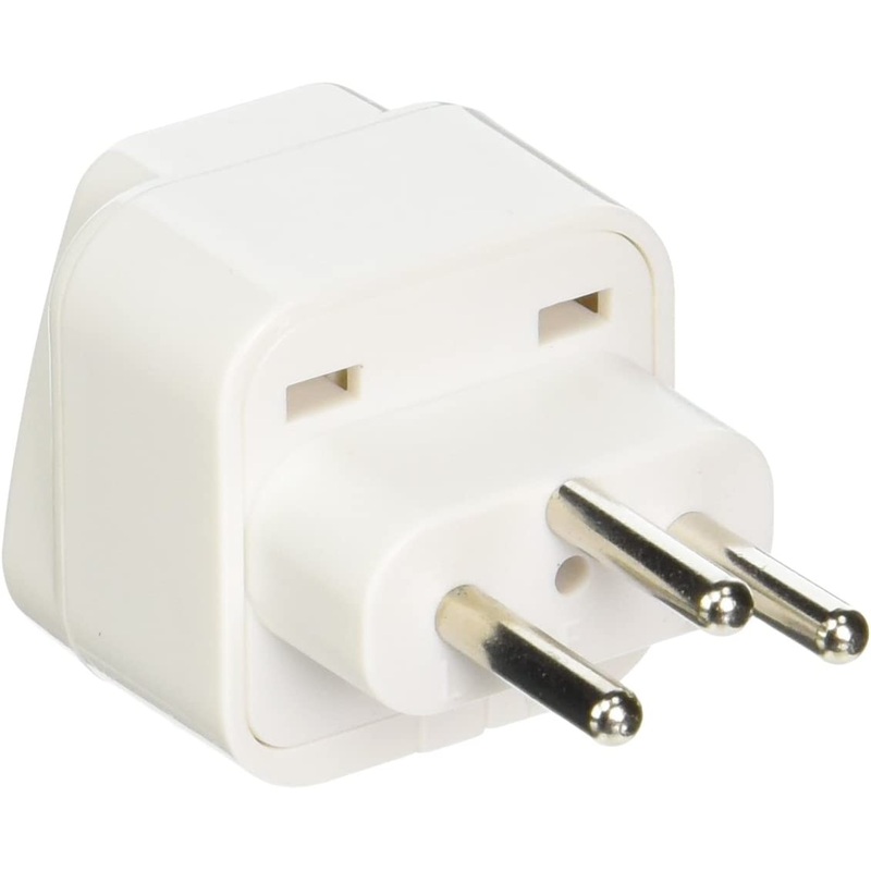 Universal Grounded Travel Plug Adapter for Switzerland, Type J