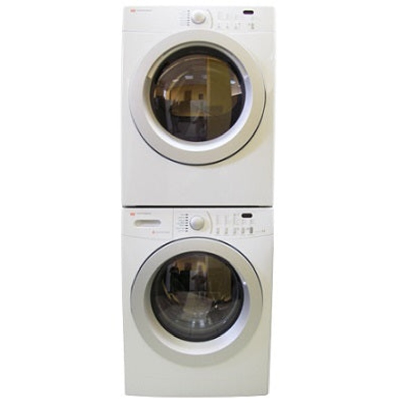 White Westinghouse by Electrolux WLF125EZHS/WDE775NZHS/STACKKIT7 220Volts
