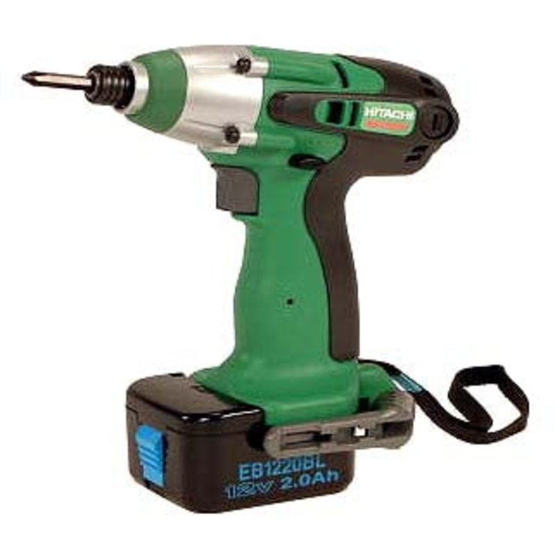 Hitachi WH12DM Cordless Impact Driver 12Volt 6.35mm 220V