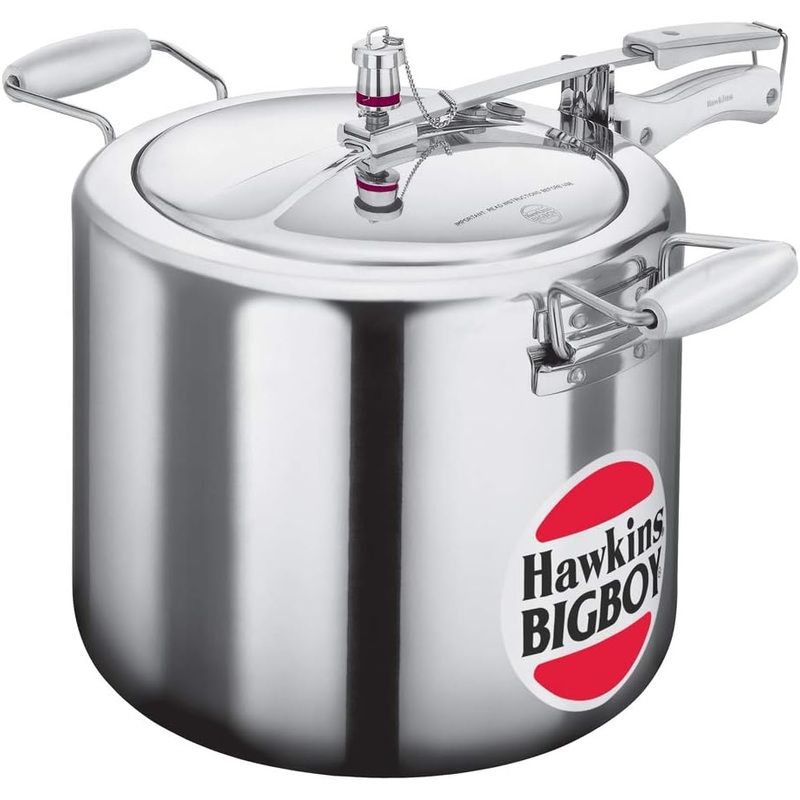 Hawkins BB18 Classic Aluminum Bigboy Pressure Cooker 18 Liter