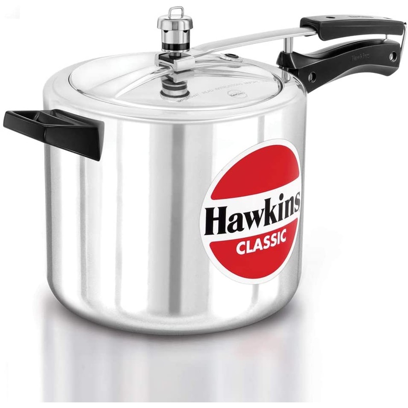 Hawkins CL65 Classic Aluminum Pressure Cooker 6.5 Liter