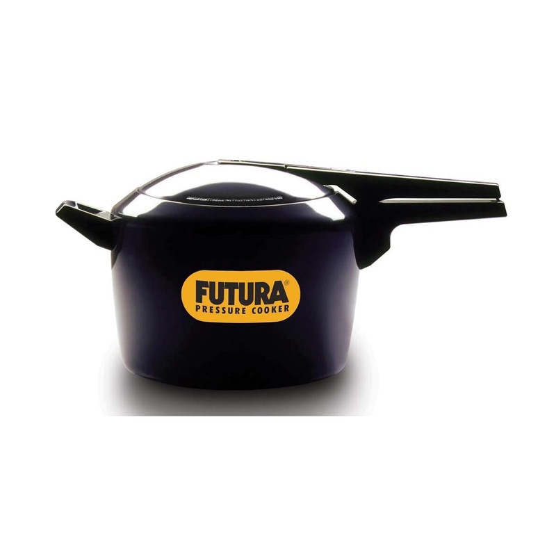 Hawkins Futura Hard Anodized Aluminum Pressure Cooker 6 Liter