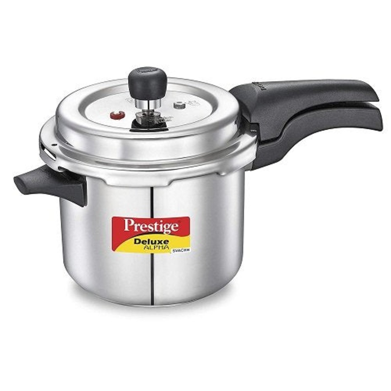 Prestige Svachh Deluxe Alpha 10 Litre Stainless Steel Pressure Cooker