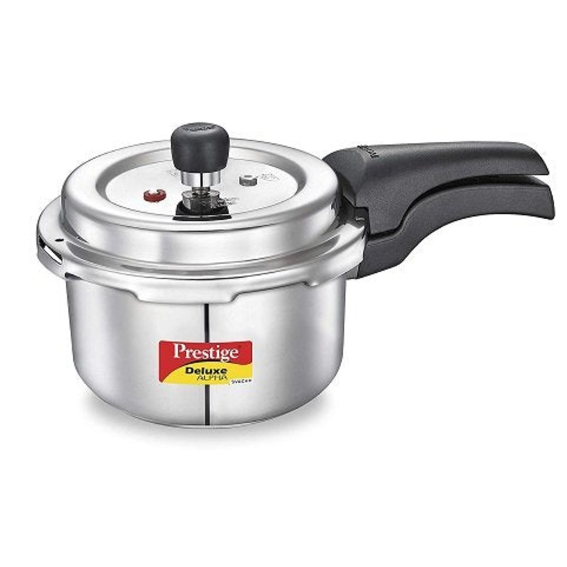 Prestige Svachh Deluxe Alpha 2 Liter Stainless Steel Pressure Cooker