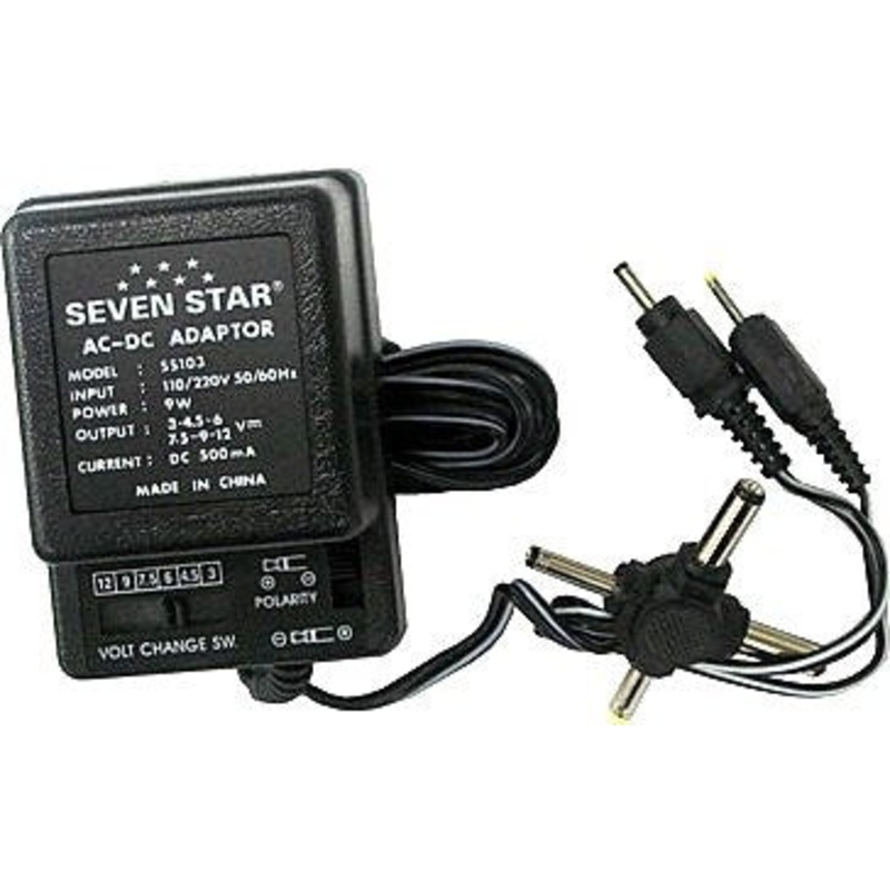 SS-103 Universal AC/DC 500 ma Adapter