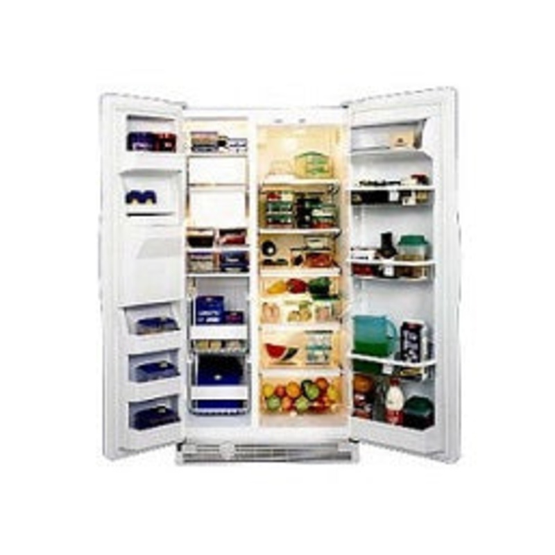 Whirlpool 6GD25DCXHW Side By Side Refrigerator 220V