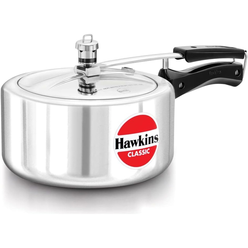 Hawkins CL35 Classic Aluminum Pressure Cooker 3.5 Liter