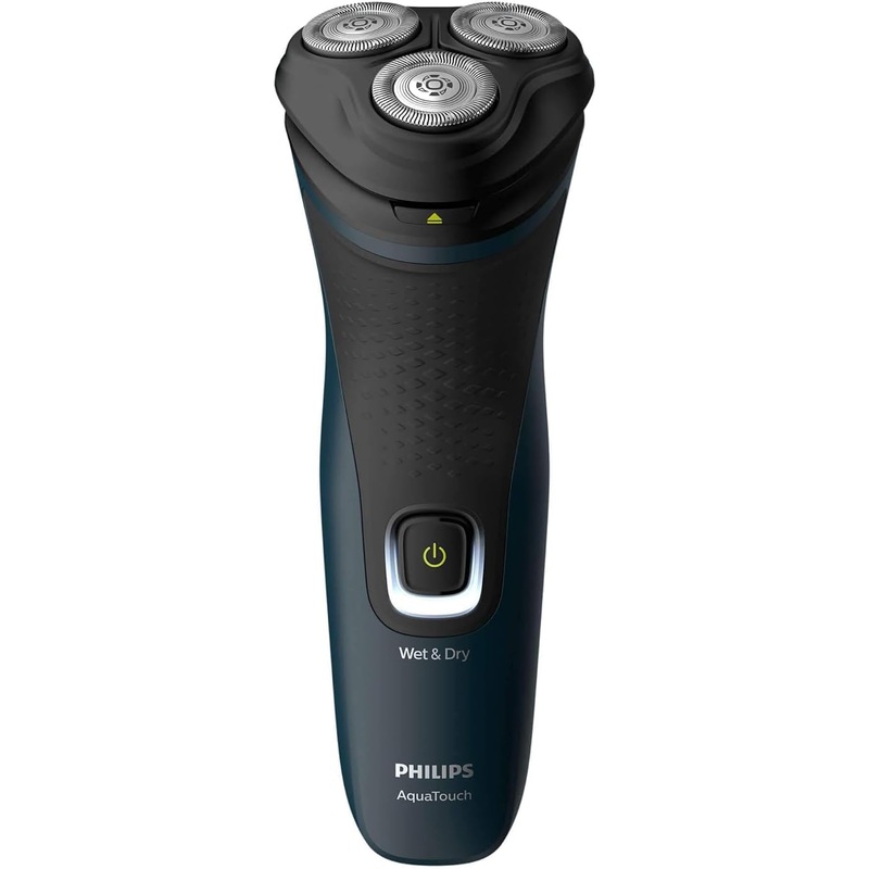 Philips Shaver Series 1000 Wet or Dry Electric Shaver, ComfortCut blades, 3-Directional Flex Heads, One-touch open, 40 Minutes of Cordless Shaving from an 8-Hour Charge 110V-220V