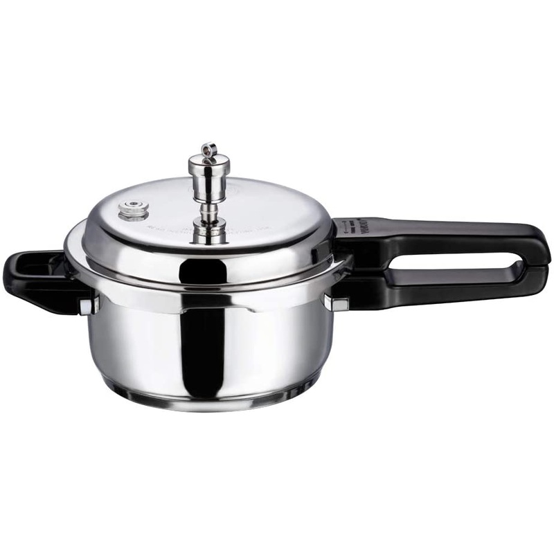 Vinod 3 Liter Stainless Steel Sandwich Bottom Pressure Cooker
