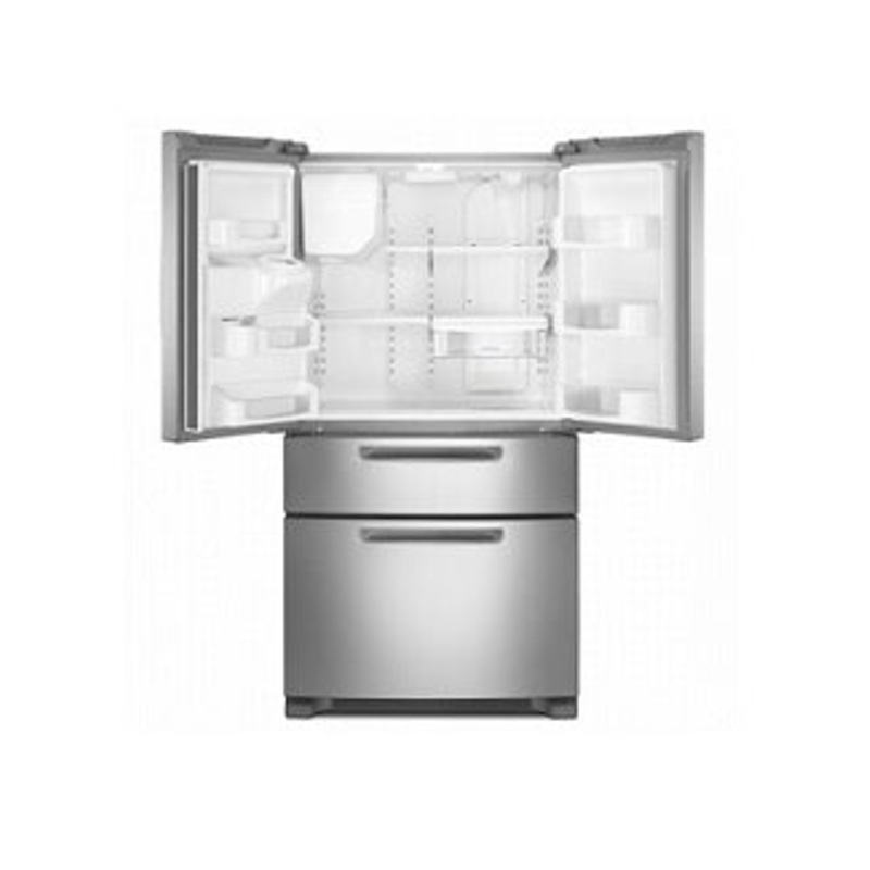 Whirlpool 5GFX257AA 4 dr French Door with Dispenser and Stainless Steel 220V