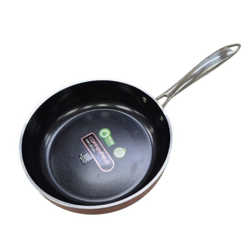 Tabakh Copper Field Induction Friendly Fry Pan 22cm