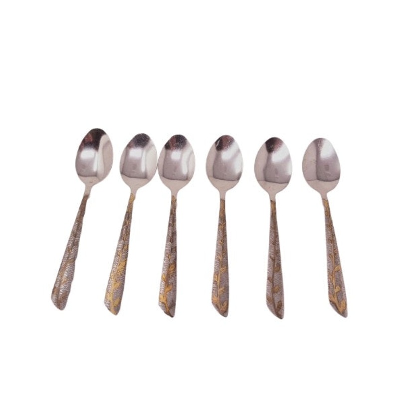 Tabakh Stainless Steel Spoon Set of 6 Pcs