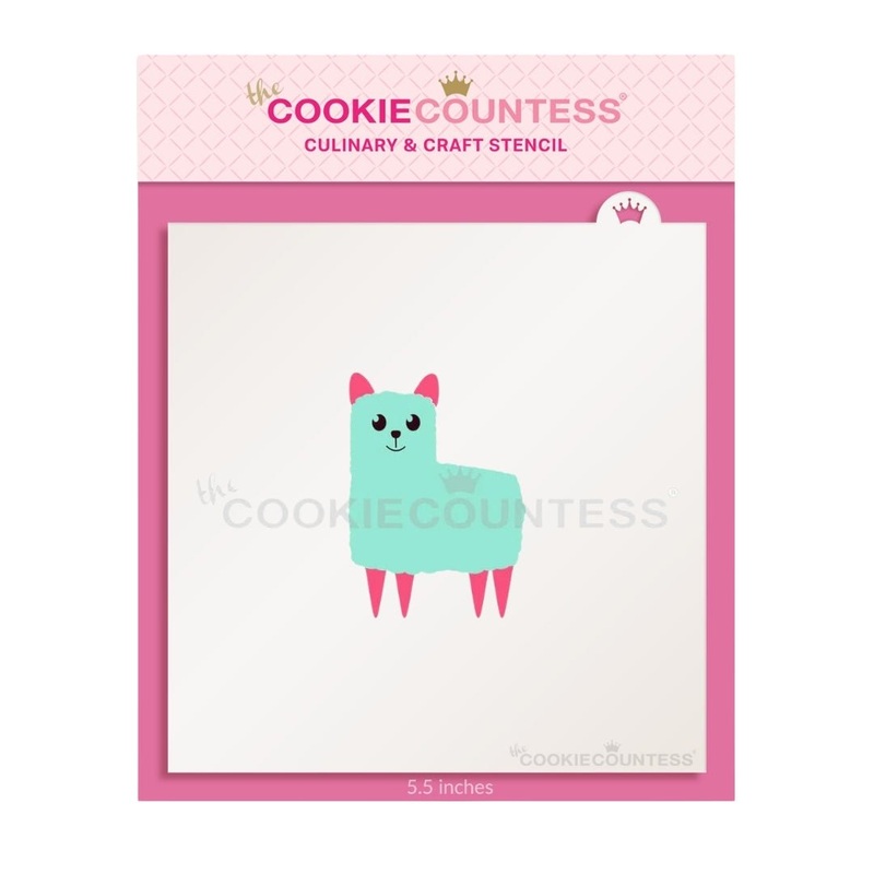 Build a Llama 2 Piece Stencil