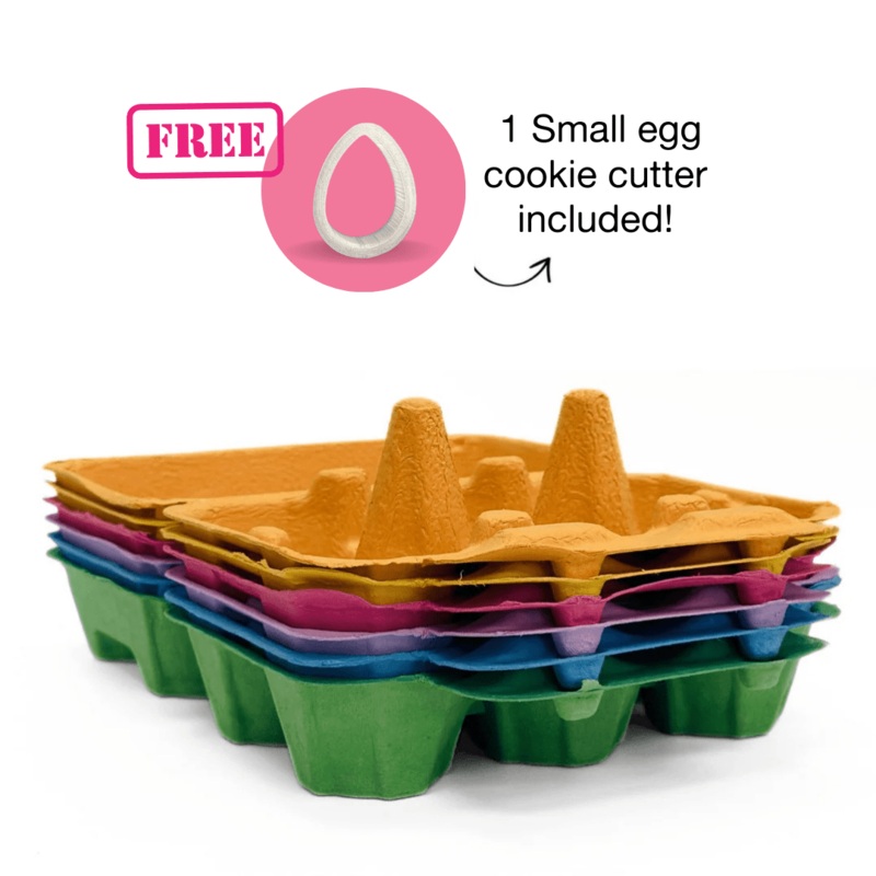 Egg Cartons Jumbo XL - Multicolor
