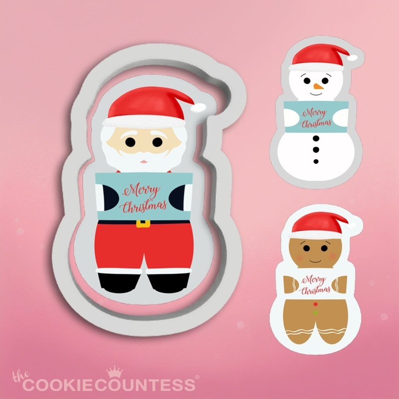 Christmas Character Cookie Cutter