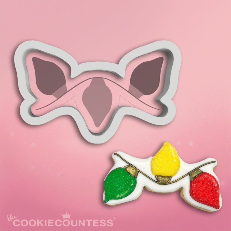 Christmas Lights Cookie Cutter