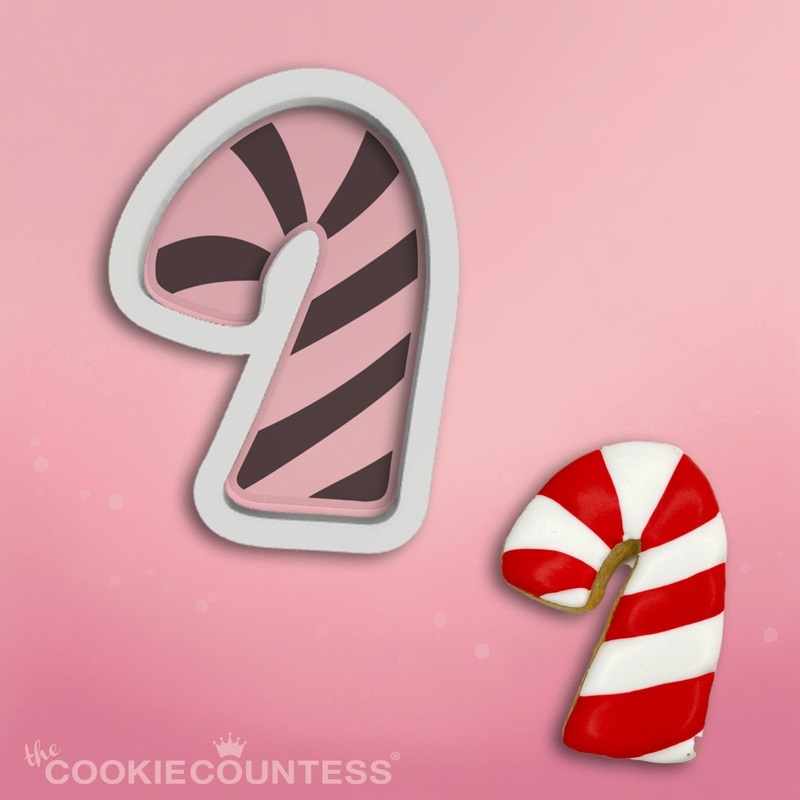 Chunky Candy Cane Cookie Cutter