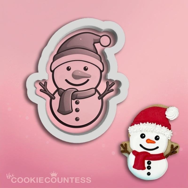 Cutesy Snowman Cookie Cutter