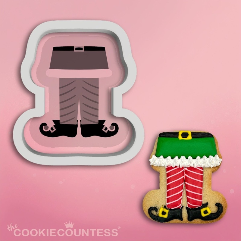 Elf Legs Cookie Cutter