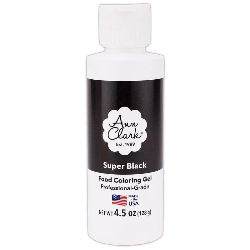 Food Coloring Gel Super Black - 4.5 oz