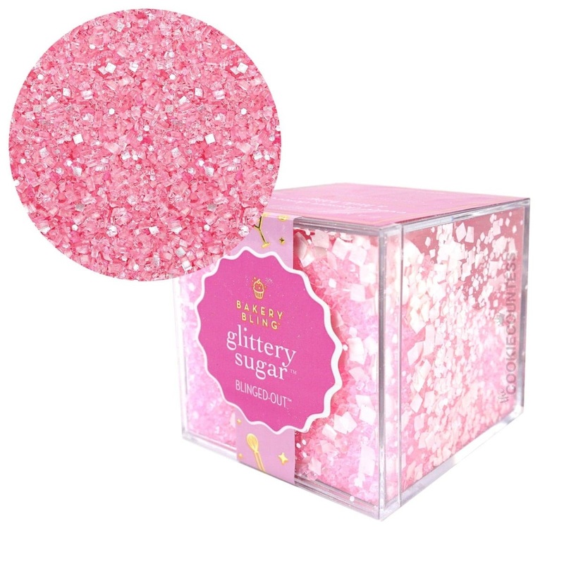 Glittery Sugar - Princess Cut Pink