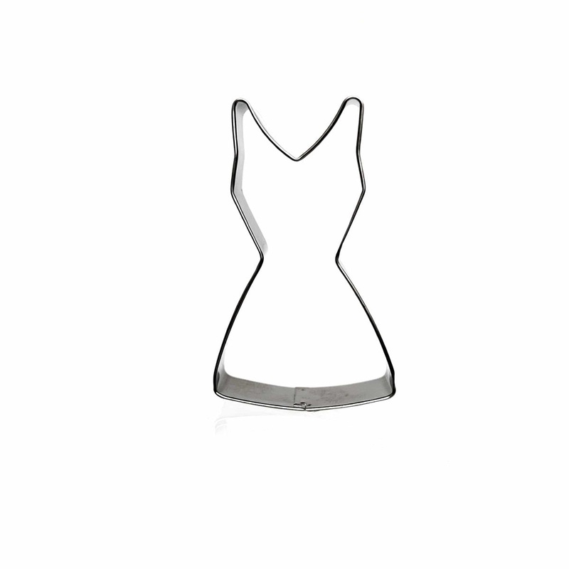 Ladies Apron/Dress 3.25 X 2" Cookie Cutter