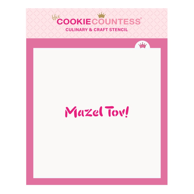 Mazel Tov Stencil