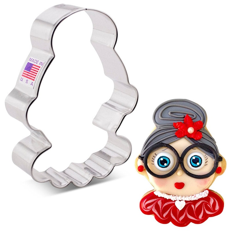 Mrs. Claus Cookie Cutter