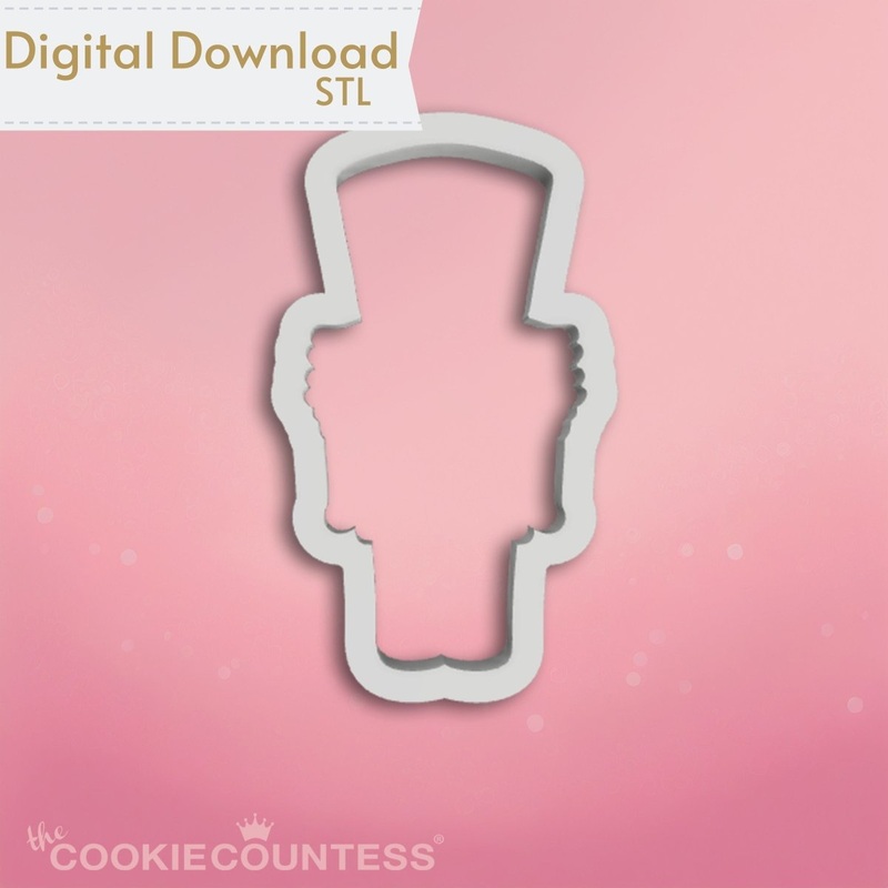 Nutcracker Cookie Cutter STL
