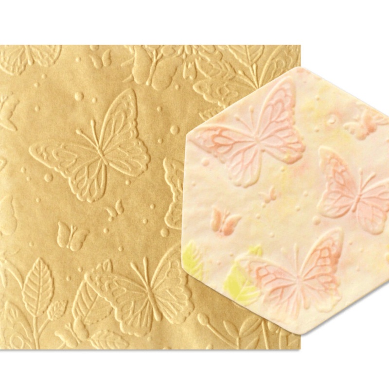 Parchment Texture Sheets - Butterflies 1